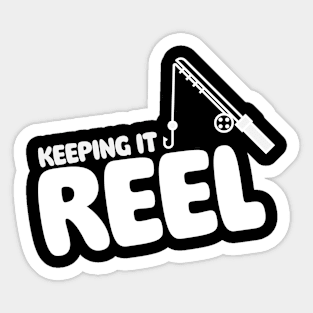 Keeping it reel Sticker